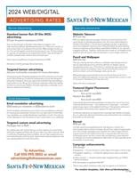 Download PDF: 2024 Web/Digital Advertising Rates