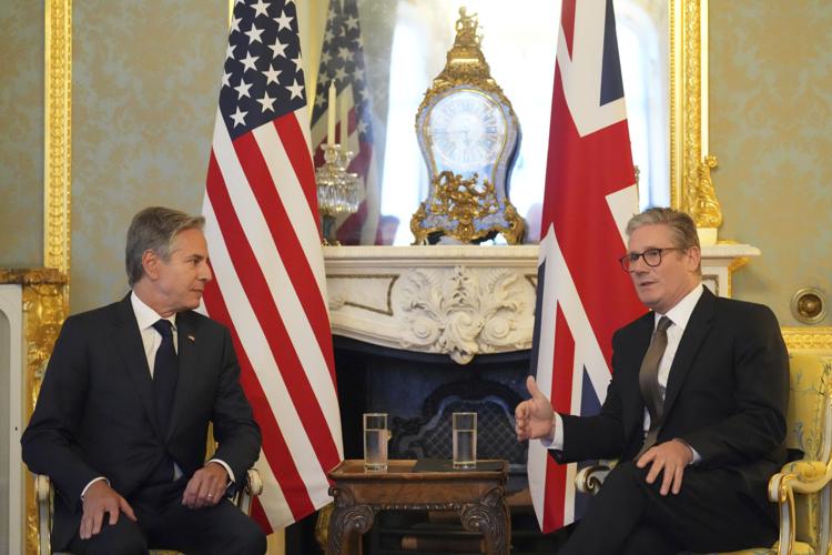 Britain US Blinken